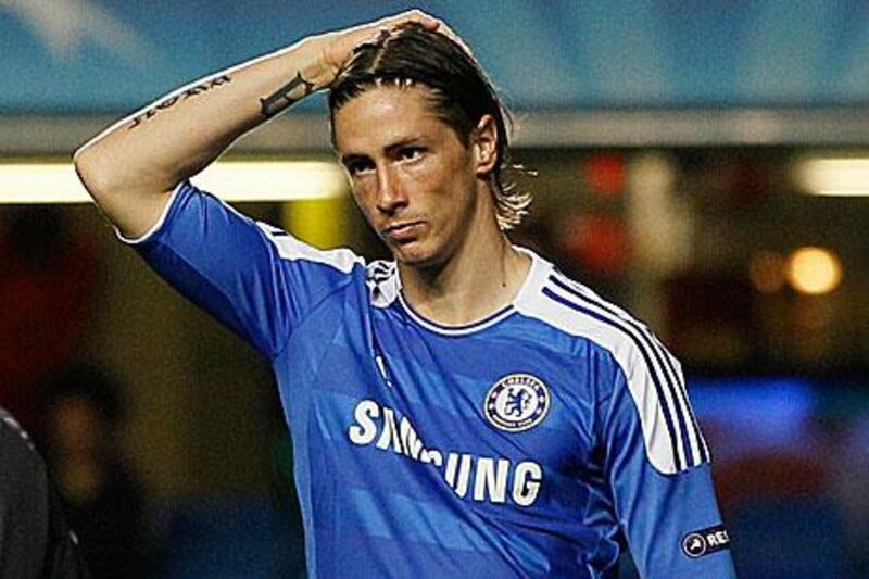 Fernando Torres has scored just once in 23 appearances for Chelsea.