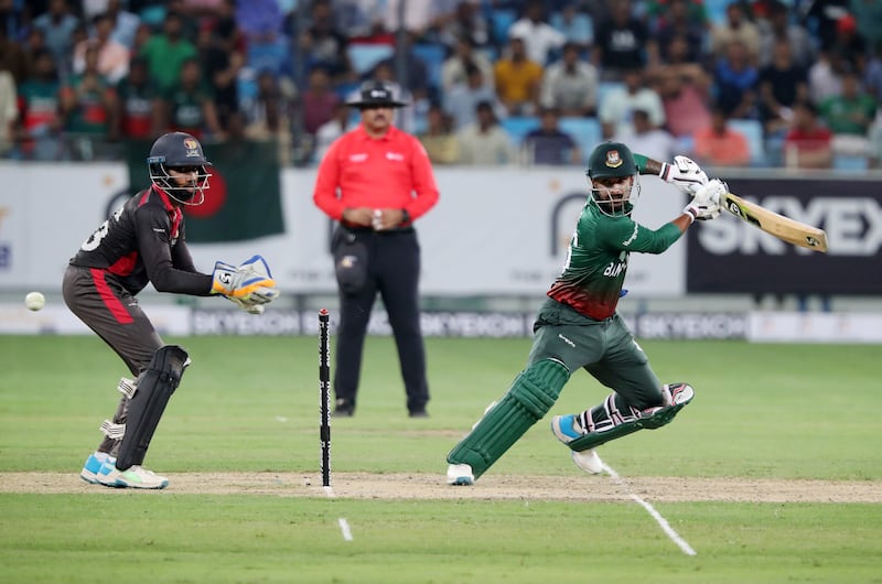 Bangladesh's Litton Das scored 25 off 20 balls.