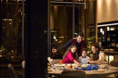 Spend Christmas with your family at Address Beach Resort. Photo: Address Hotels