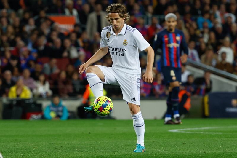 Luka Modric – 7. The Croatian’s wonderful vision paid off on more than one occasion, but he was left with a lot to do on his own in midfield. AP