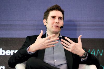 Eduardo Saverin, co-founder and partner of B Capital Group, speaks during the Bloomberg Sooner Than You Think technology summit in Singapore, on Thursday, Sept. 6, 2018. Facebook will weather the current public and regulatory scrutiny, Saverin said. Photographer: Paul Miller/Bloomberg