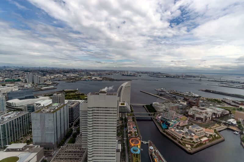 The city of Yokohama, Japan, where Al Ain will take on Yokohama F Marinos on Saturday in the Asian Champions League final, first leg.