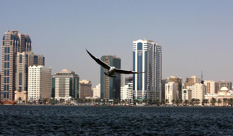 SHARJAH, UNITED ARAB EMIRATES- March 10:  View of Buheirah Corniche in Sharjah. (Pawan Singh / The Nation) *** Local Caption *** PS294- SHARJAH.jpg