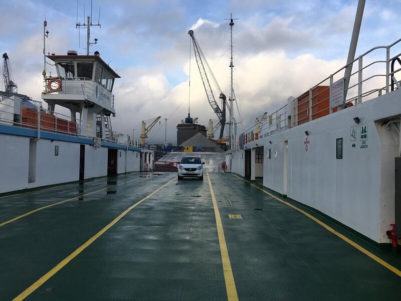 The Carlingford Ferry service between Northern Ireland and the Republic of Ireland has been hit by Brexit uncertainty. Damien McElroy