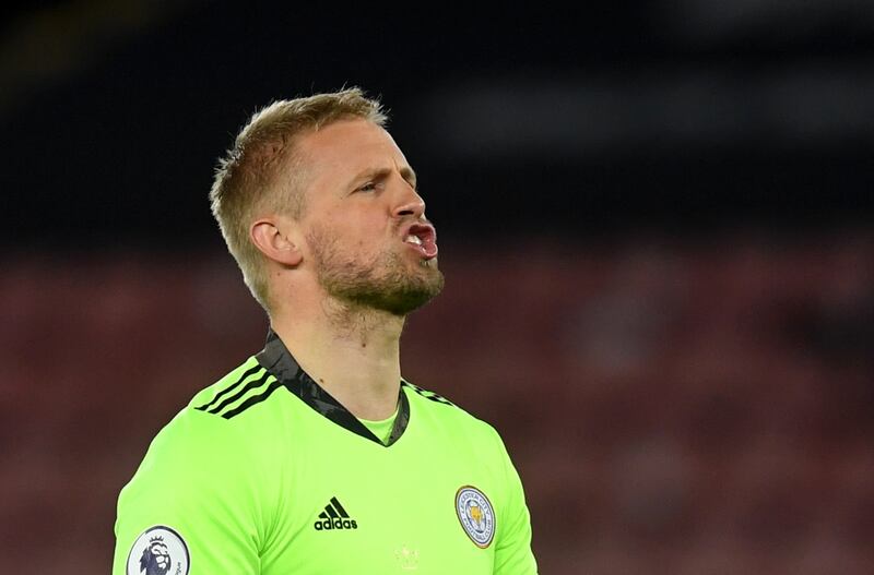 LEICESTER RATINGS: Kasper Schmeichel - 6, Had very little to deal with and was unable to reach Ward-Prowse’s penalty despite diving the right way. Reuters