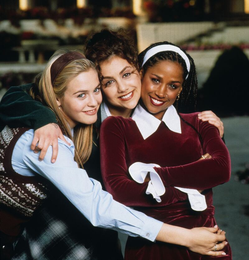 No Merchandising. Editorial Use Only. No Book Cover Usage.
Mandatory Credit: Photo by Elliott Marks/Paramount/Koba/REX/Shutterstock (5883440m)
Alicia Silverstone, Brittany Murphy, Stacey Dash
Clueless - 1995
Director: Amy Heckerling
Paramount
USA
Film Portrait
Jane Austen
