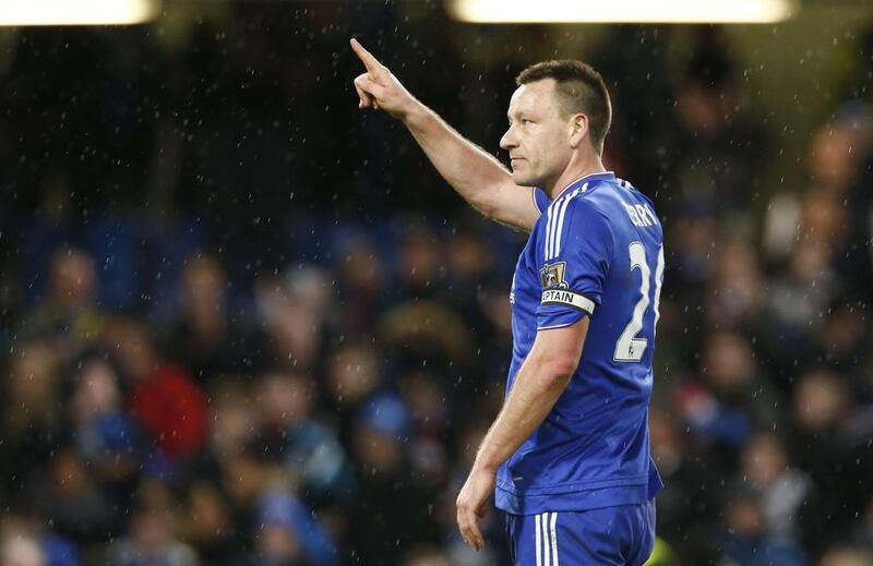 John Terry led Chelsea to five Premier League titles.  Reuters