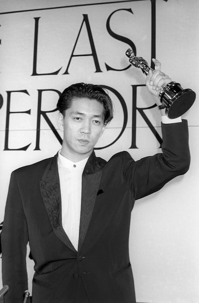 Ryuichi Sakamoto won the Best Original Score Oscar for The Last Emperor in 1988. AP Photo
