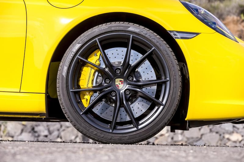 911 Carrera S Cabriolet Racing Yellow. Photographed in Tenerife.Courtesy Porsche