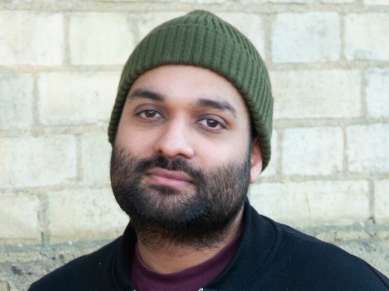 Author Kasim Ali. Photo: Lynn Hammarstrom-Craggs