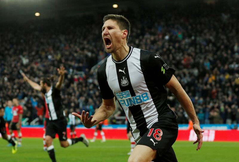 Centre-back: Federico Fernandez (Newcastle United) – Continued the trend of Newcastle defenders scoring with the winner to cap a comeback against Southampton. Reuters