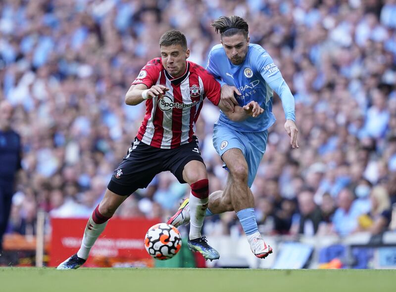 Jan Bednarek 9  - A standout display from the Saints defender. Bednarek was made to work at the Etihad and stood up to Pep Guardiola’s attack. EPA