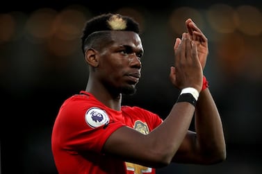 Manchester United midfielder Paul Pogba is battling back from his injuries. PA