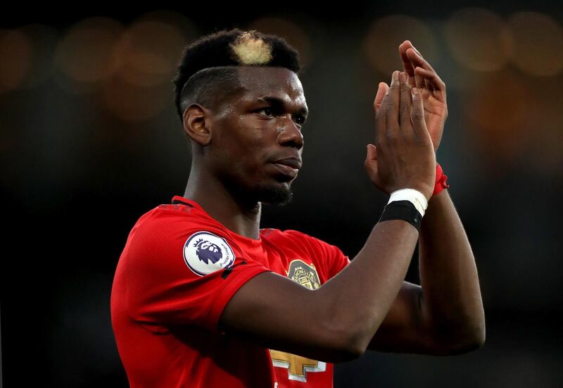 File photo dated 22-12-2019 of Manchester United's Paul Pogba. PA Photo. Issue date: Wednesday April 1, 2020. Manchester United might use Paul Pogba, 27, as bait to sign Matthijs de Ligt from Juventus. The Holland international has not impressed since signing with the Italian giants last summer for £67.5million from Ajax. The Daily Star reports the centre-back, 20, has started just 15 Serie A matches amid knee and shoulder injuries, making him a prospect for United as they look to offload Pogba to his desired destination of Turin and recruit some young talent. See PA story SOCCER Gossip. Photo credit should read Mike Egerton/PA Wire.