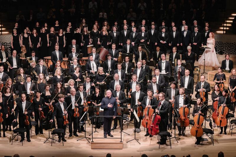 French maestro Sylvain Cambreling will conduct the Hamburg Symphony Orchestra in their performance of Beethoven’s 9th Symphony in Abu Dhabi. Photo by Daniel Dittus