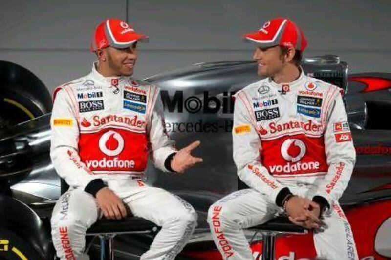 McLaren-Mercedes drivers Lewis Hamilton, left, and Jenson Button have both swapped the UK for Monaco.