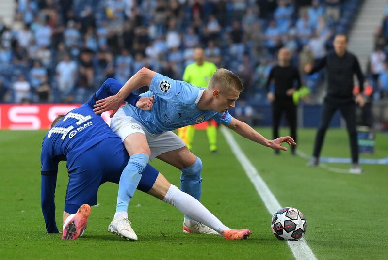 Oleksandr Zinchenko – 6. Earned his place ahead of Joao Cancelo by dint of his semifinal excellence, but failed to match that standard. He lost Havertz for the goal, and it proved crucial. Getty