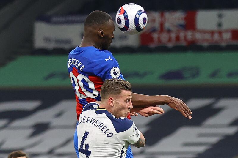 Toby Alderweireld - 6, Was authoritative for large periods of the game but got on the wrong side and was completely overpowered by Benteke for his goal. AFP