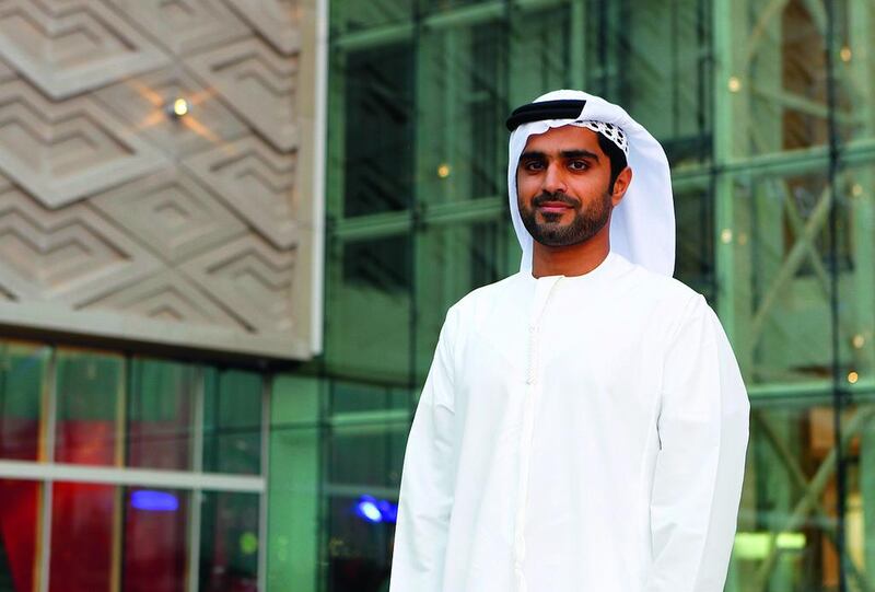 Yousuf Al Aslai hopes to keep old Emirati words alive via his ingenious Instagram page. Jeffrey E Biteng / The National