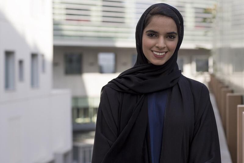 Dubai Abulhoul, a student at New York University in Abu Dhabi, will join the programme next year. Courtesy NYUAD