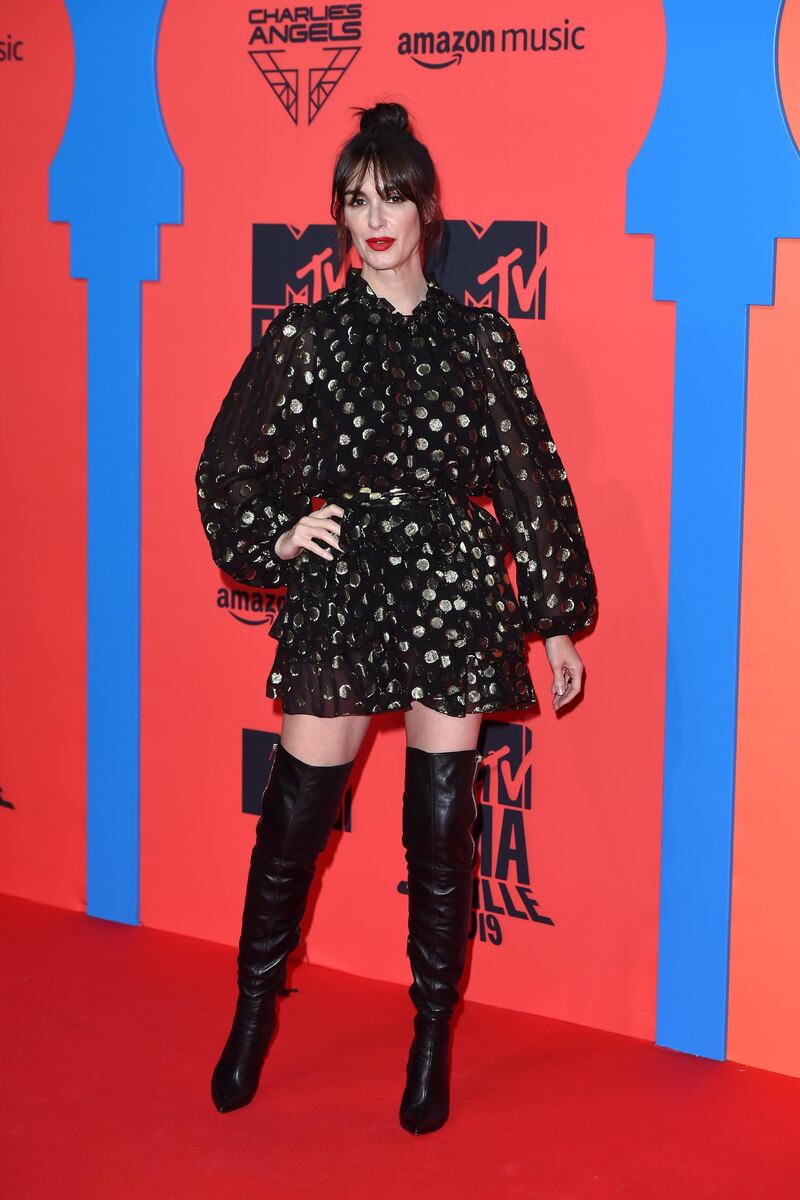 Paz Vega attends the MTV EMAs 2019 on November 3, 2019 in Seville, Spain. Getty Images