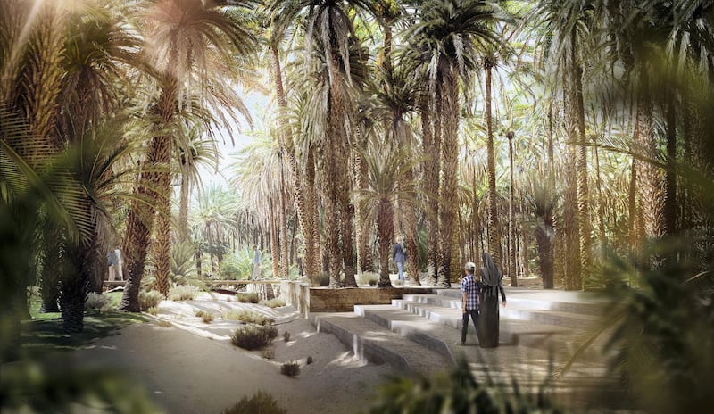 The Wadi of Hospitality will offer immersive experiences.