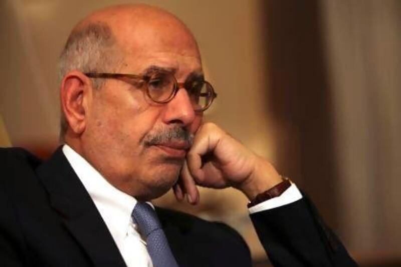 Mohammed ElBaradei will head Egypt's interim government ahead of fresh elections. Thomas Hartwell / AP Photo