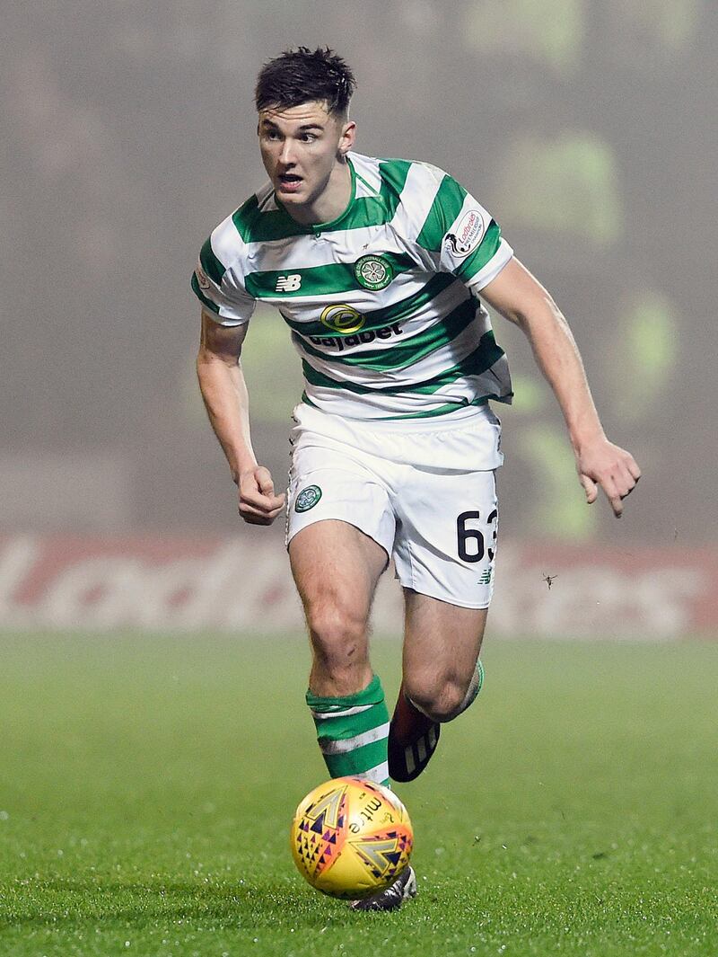 Kieran Tierney has joined Arsenal from Celtic for £25m. PA Photo