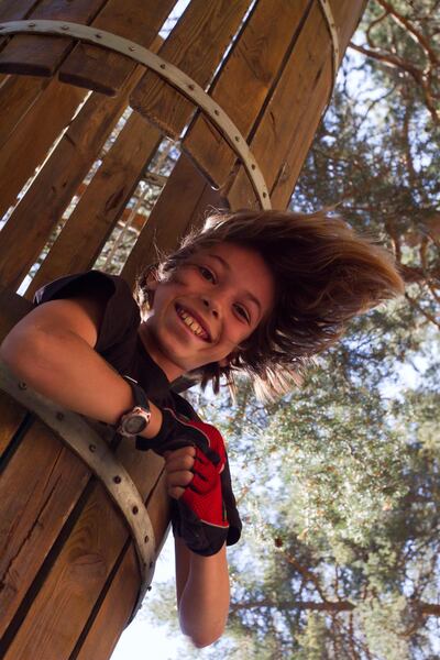 Aventura adventure park has reopened after the summer with circuits and obstacles fun for the whole family. Aventura
