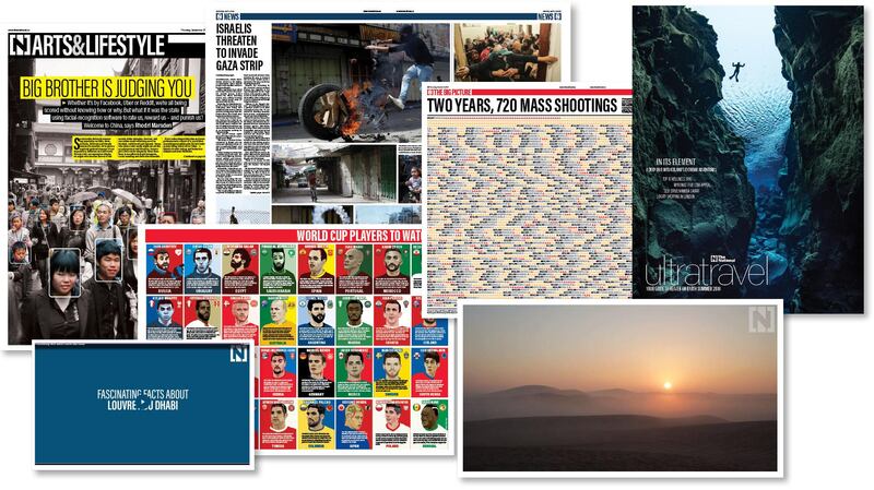 The National collected seven accolades at the 20th European Newspaper Award