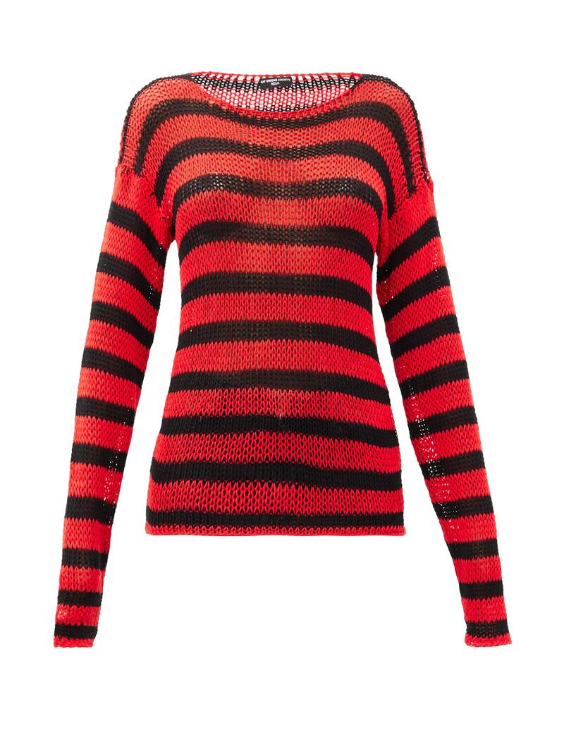 Striped woollen jumper from spring / summer 1997