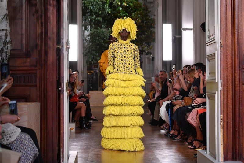 Valentino Fall/Winter 2019 2020 haute couture show. Getty&nbsp;
