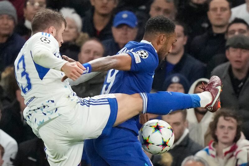 Stefan Ristovski 6: On the right of Zagreb’s defence, ran himself to a standstill trying to keep track of Chelsea runners and did a decent job up against Aubameyang. AP