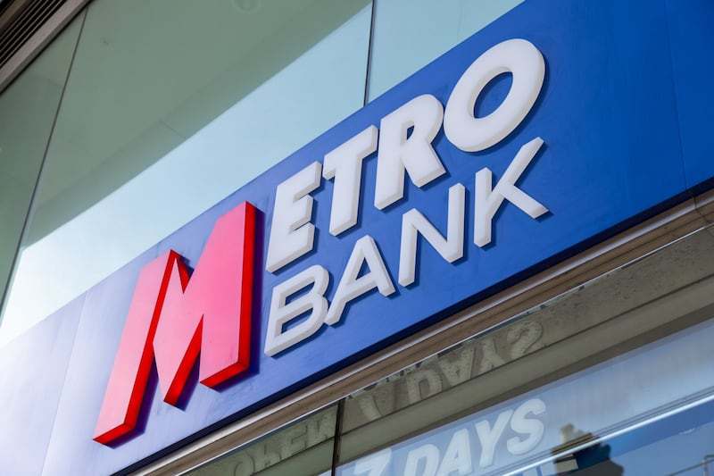 A Metro Bank branch in London. Metro was launched in 2010, following the global financial crisis. Bloomberg