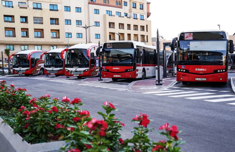 The share of journeys made in Dubai via public transport has risen significantly, the summit in Barcelona was told. Photo: Dubai Government Media Office