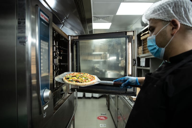 One of Kitopi's cloud kitchens. The company now runs them along with regular restaurants. Photo: Kitopi