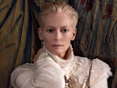 Tilda Swinton was 53 when she starred in the 2013 Chanel metier d'art campaign. Photo: Chanel