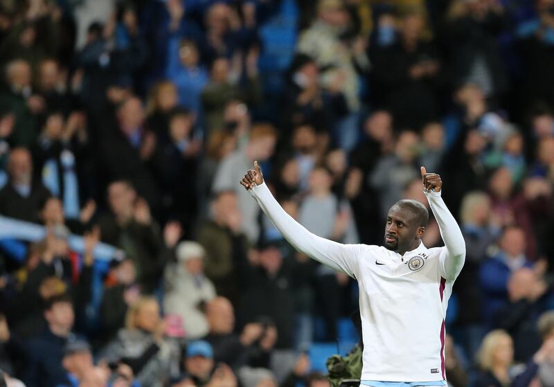 Manchester City's Yaya Toure reacts after the match between Manchester City and Brighton. Nigel Roddis / EPA