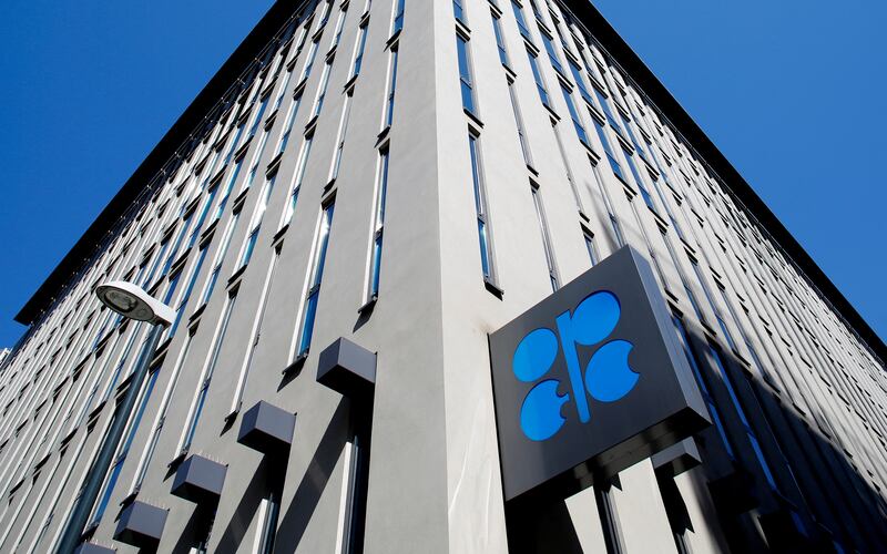 Opec's headquarters in Vienna, Austria. The oil bloc did not give any reason for postponing its scheduled meeting. Reuters