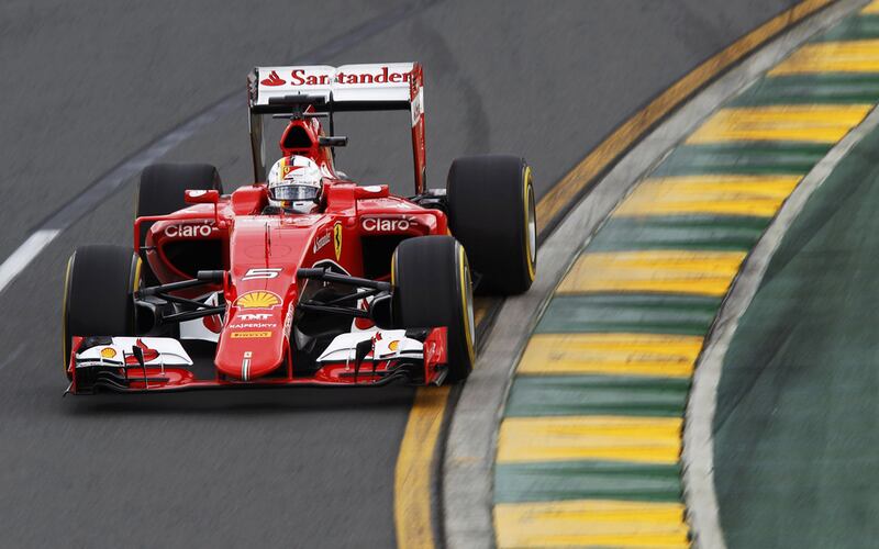 Ferrari Formula One driver Sebastian Vettel of Germany. Reuters