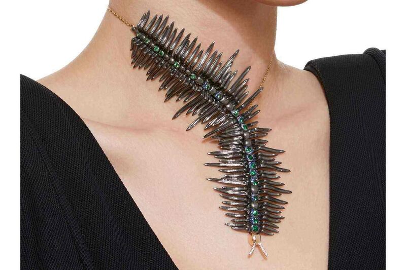 Centipede necklace by Gaelle Khouri. Courtesy Auverture
