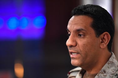 Colonel Turki Al Malki, spokesman of the Saudi-led coalition fighting Houthi rebels in Yemen AFP