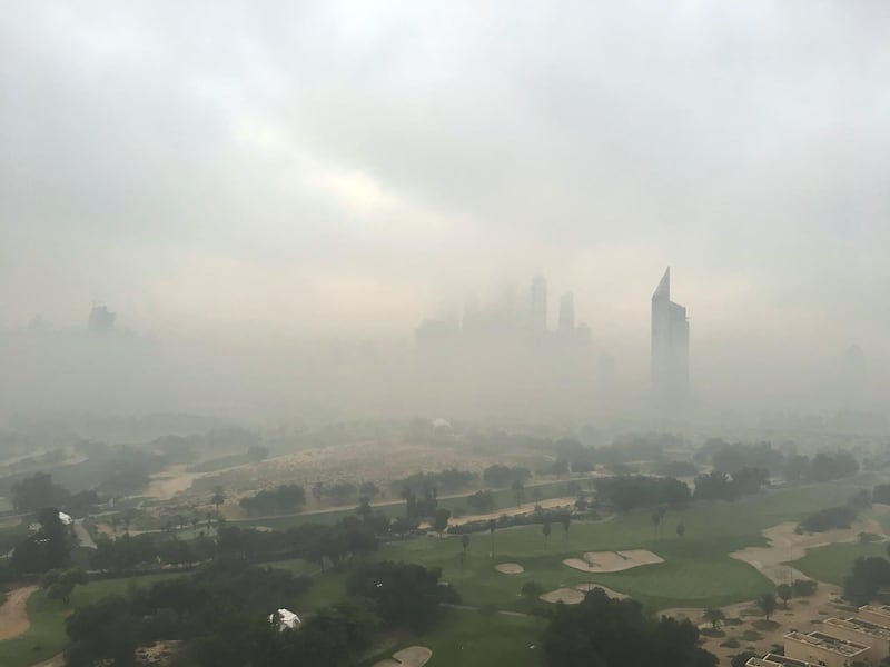 DUBAI, UNITED ARAB EMIRATES. 25 DECEMBER 2017. Christmas morning weather STANDALONE. (Photo: Antonie Robertson/The National) Journalist: None. Section: National.