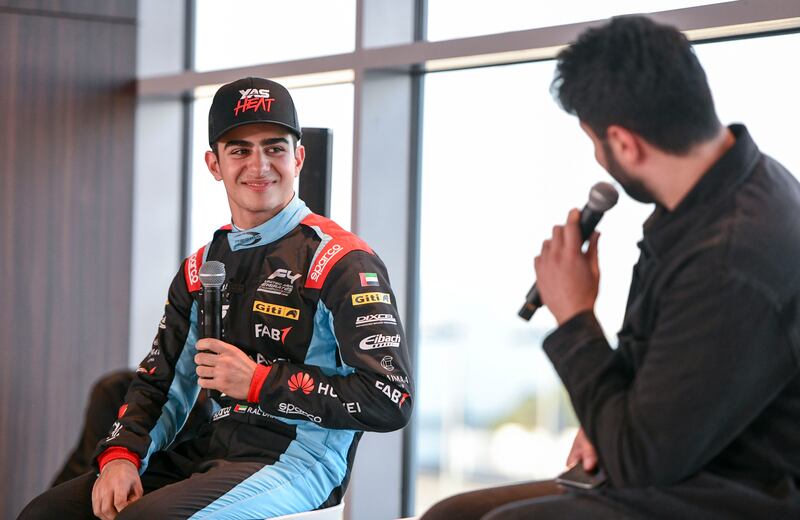 Rashid Al Dhaheri hopes to cap a memorable season in F4 in front of his home crowd at the Yas Marina Circuit in Abu Dhabi
