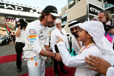 Fernando Alonso will bring his Formula One career to a halt in Abu Dhabi this year. The National