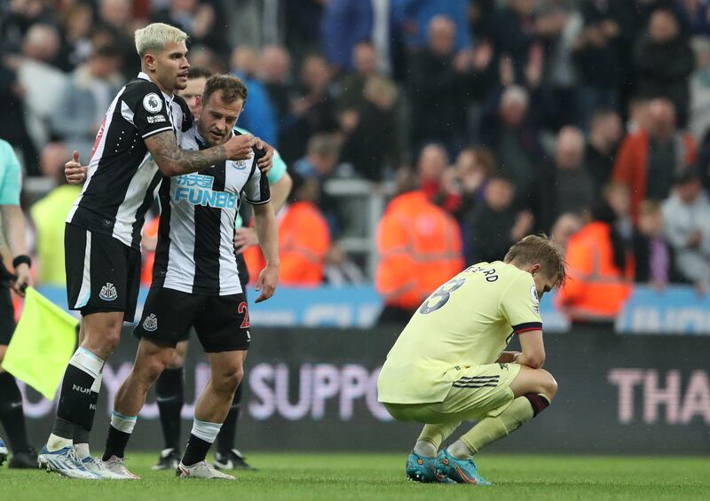 Ryan Fraser – (On for Saint-Maximin 76’) N/A. Denied goal by fine Ramsdale stop. Reuters