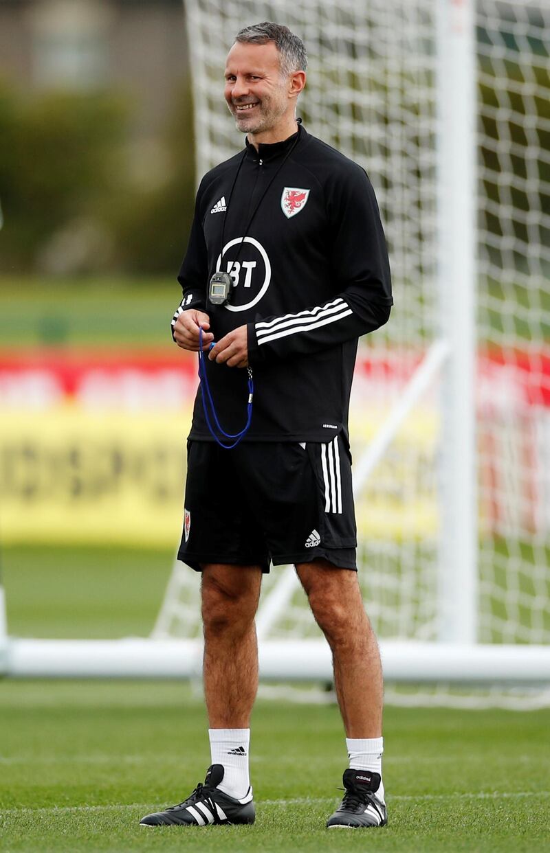 Wales manager Ryan Giggs. Reuters