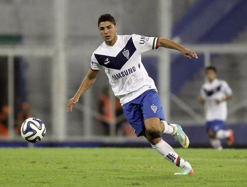 Maximiliano Romero has played first team football at just 16 with Velez Sarsfield in Argentina, drawing the interest of Arsenal. Augustin Marcarian / Reuters / April 4, 2015
