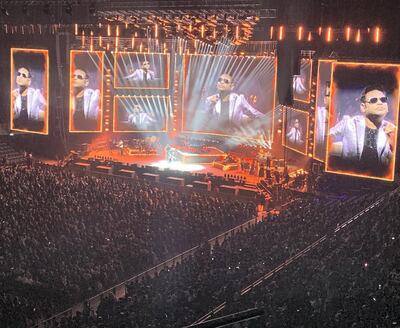 AR Rahman at Dubai's Coca-Cola Arena. courtesy: Coca-Cola Arena.