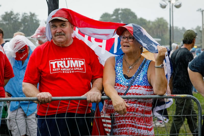 The Republican Party of Florida co-sponsored this Maga rally last year. Getty Images / AFP